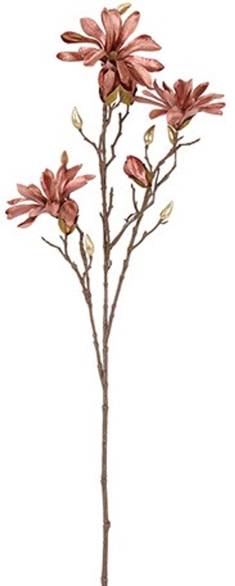 Countryfield Kunstbloem Magnolia roze
