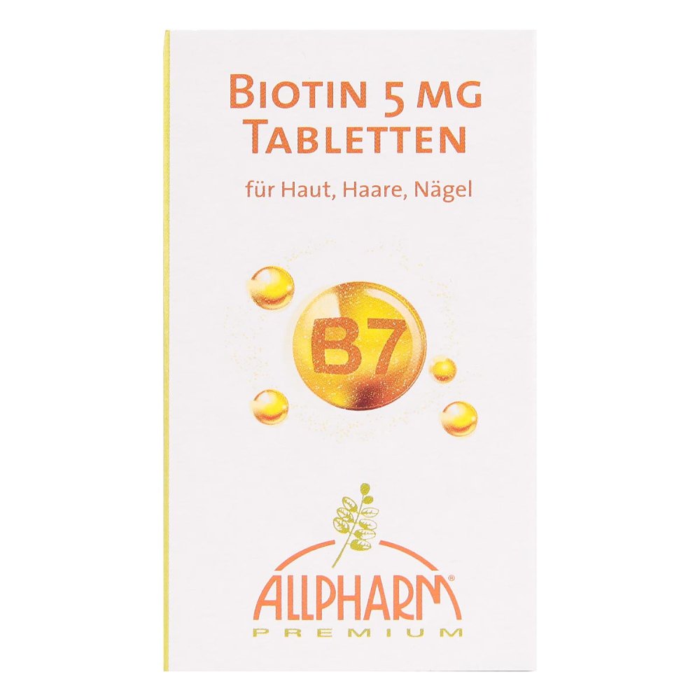 ALLPHARM Vertriebs GmbH Biotin 5 mg N Tabletten 02472163
