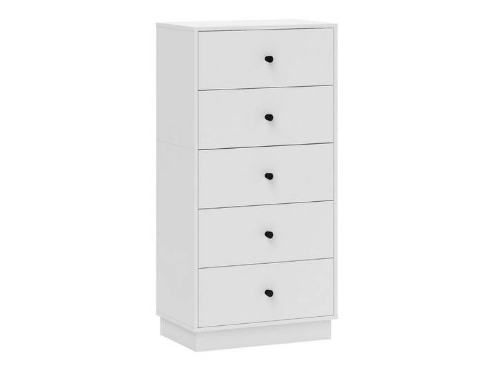 FELIXLEO Wickelkommode Kommode Sideboard mit 5 Schubladen Schrank aus Holzwerkstoff im