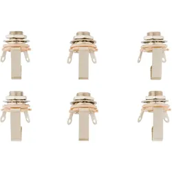 Fender Conductor Guitar Output Jack 6er Pack - Buchse