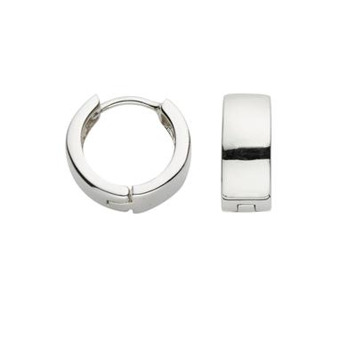 Paar Creolen FIRETTI "Schmuck Geschenk Silber 925 Ohrschmuck Ohrringe in mehreren Größen" Gr. 14, silber (silberfarben), Ohrringe, Damen, 14, Silber 925 (Sterlingsilber)