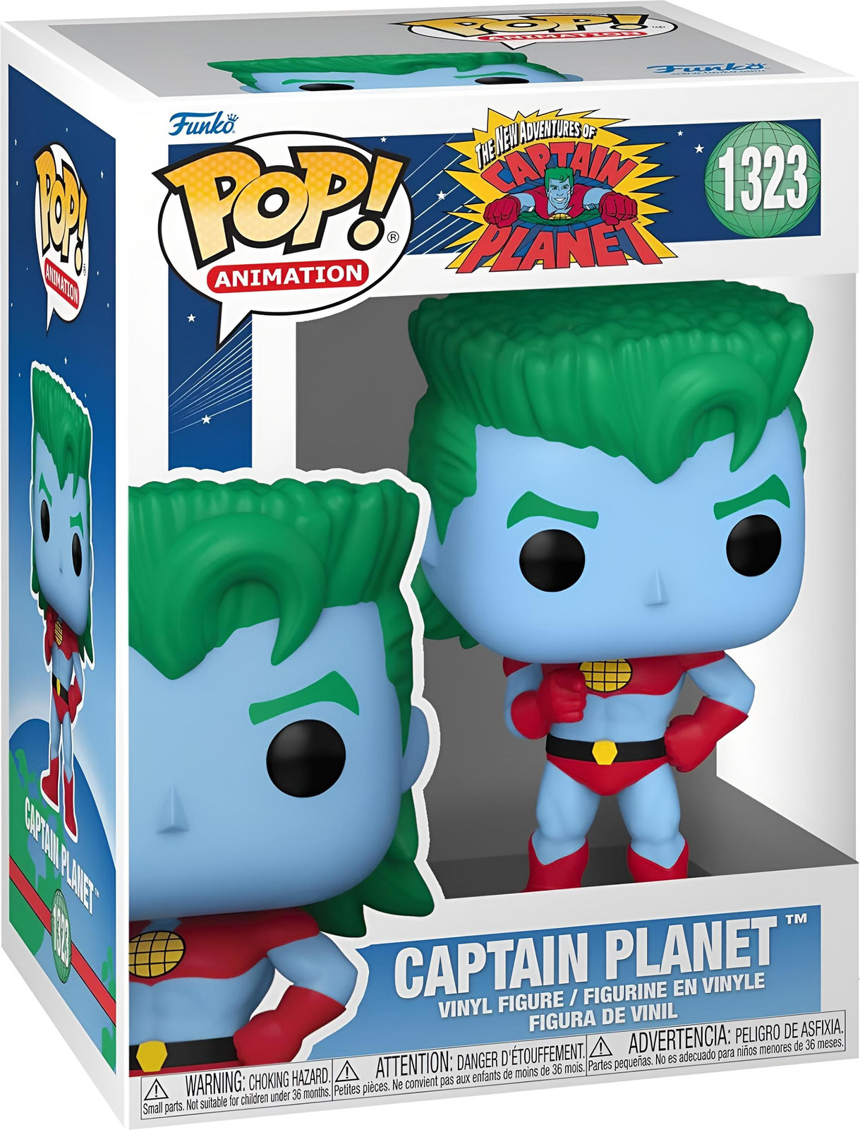Funko Pop! Vinyl figuur Captain Planet 1323