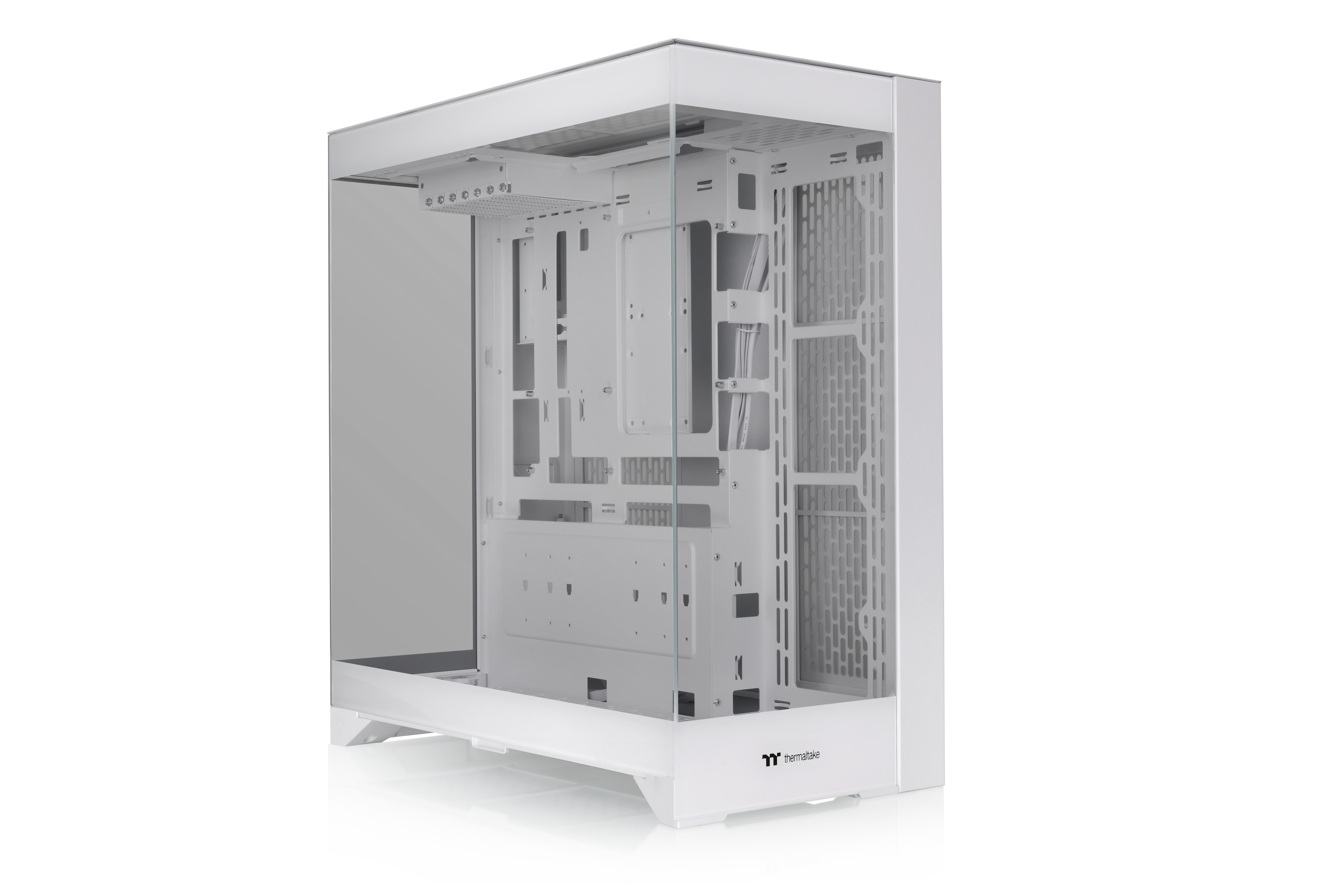 Thermaltake CTE E550 Gaming PC Gehäuse Midi-Tower Snow White Seitenfenster