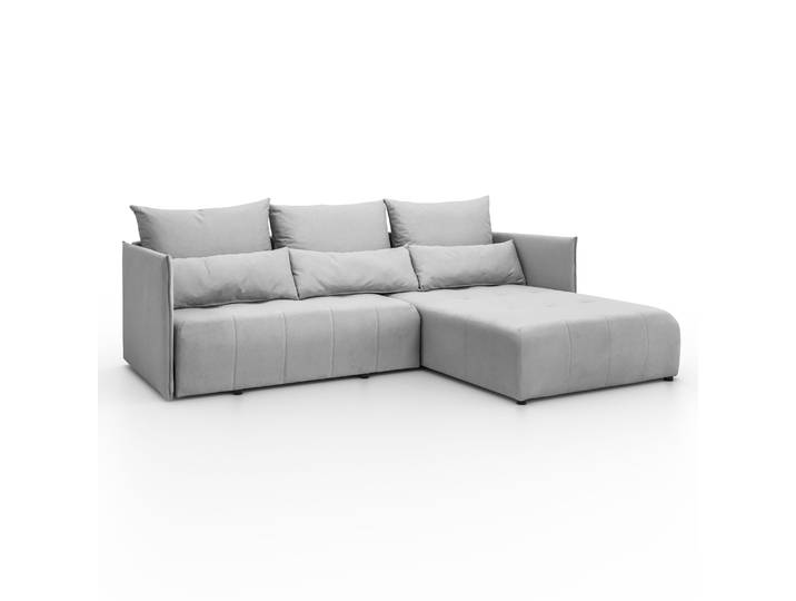 Ecksofa APOLLO L mit Schlaffunktion und Bettkasten, linke Ausführung Castel 82