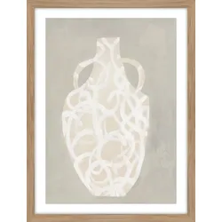 Kunstdruck CLAY COVERED (LBH 30x40x2 cm) - LBH 30x40x2 cm