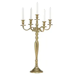 Boltze Kerzenhalter Victoria gold, H77 x Ø45 cm
