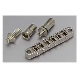 G-Gotoh Gotoh GE-103B-T Tunamatic Brücke nickel, Zubehör Instrumente, Silber