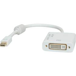 ROLINE 4K Mini DisplayPort-DVI Adapter, Mini DP ST - DVI BU 12.03.3137