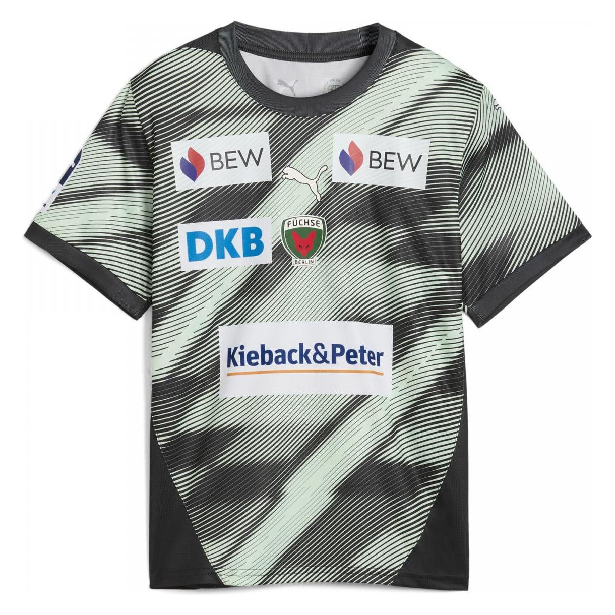 Puma Füchse Berlin Away Jersey Jr with Sponsor (128) (948964)