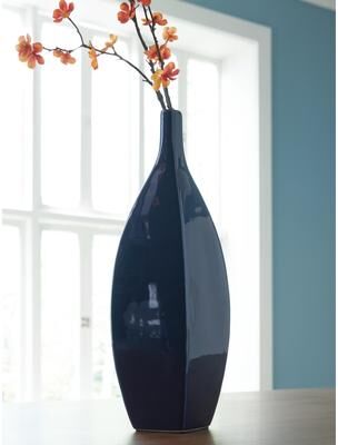 Signature Design by Ashley Abtinson Dark Blue Vase