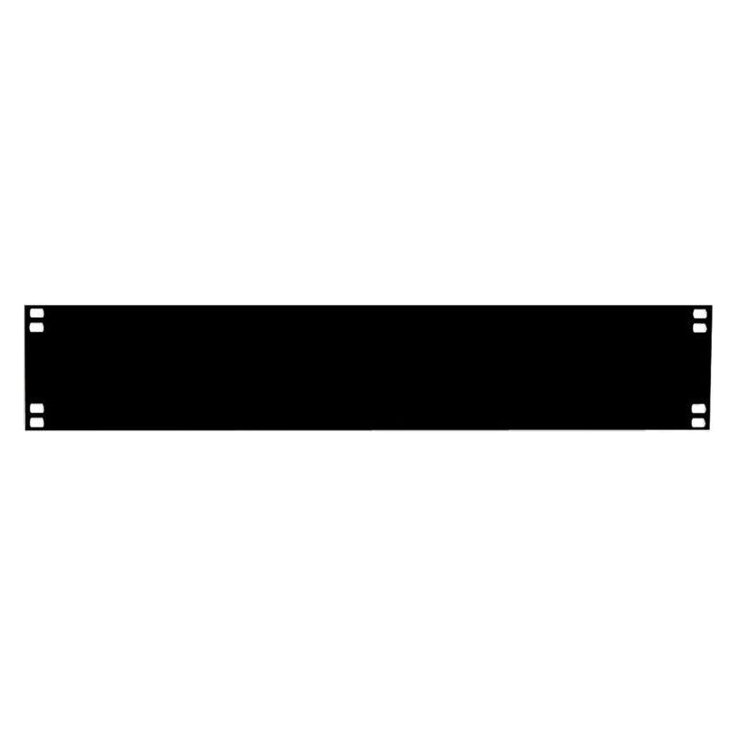 Apranet 19"-Blindplatte 2 HE, Stahlblech (213-158-10)