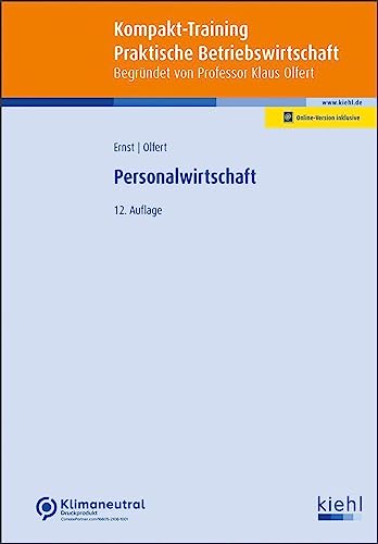 Yvonne Ernst - Personalwirtschaft (Kompakt-Training Praktische Betriebswirtschaft) - Preis vom 09.10.2026 07:28:09 h