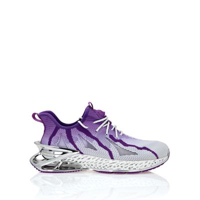 Sneaker PLEIN SPORT "The Lighting Edition Gen.x.02", Damen, Gr. 43, Normalschaft, lila (30, lila), Schuhe Sneaker