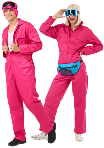 Overall, unisex, pink