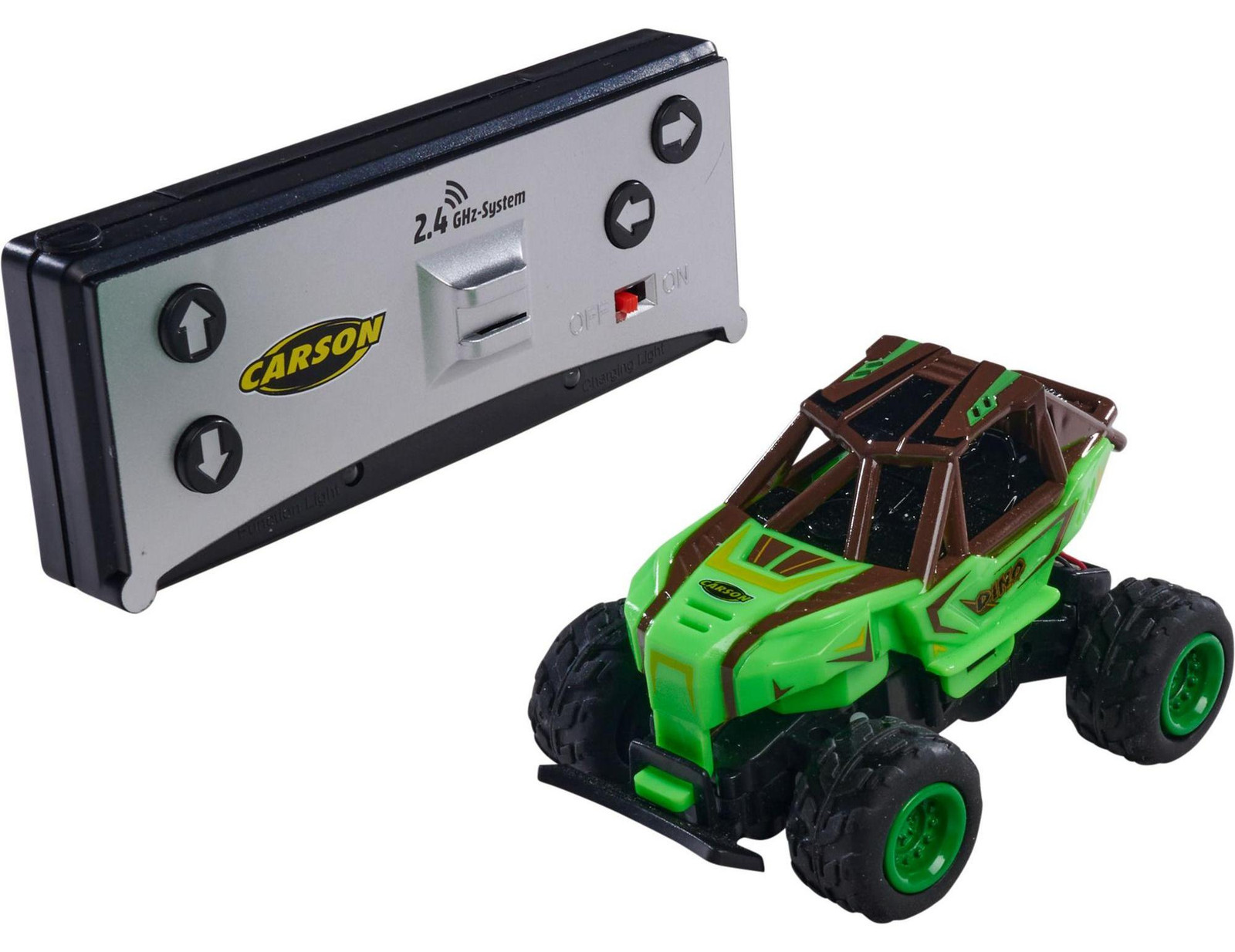 Tamiya-Carson Nano Racer Dino Cage 2.0 1:60 2.4GHz RTR Modelauto