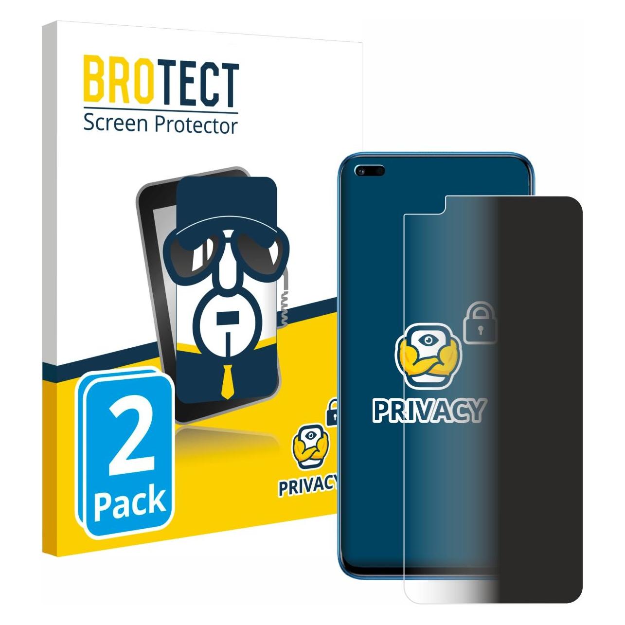 Brotect Sichtschutzfolie Anti-Spy Privacy Folie Blaulicht-Schutz (Honor 50 Lite) (4343389)