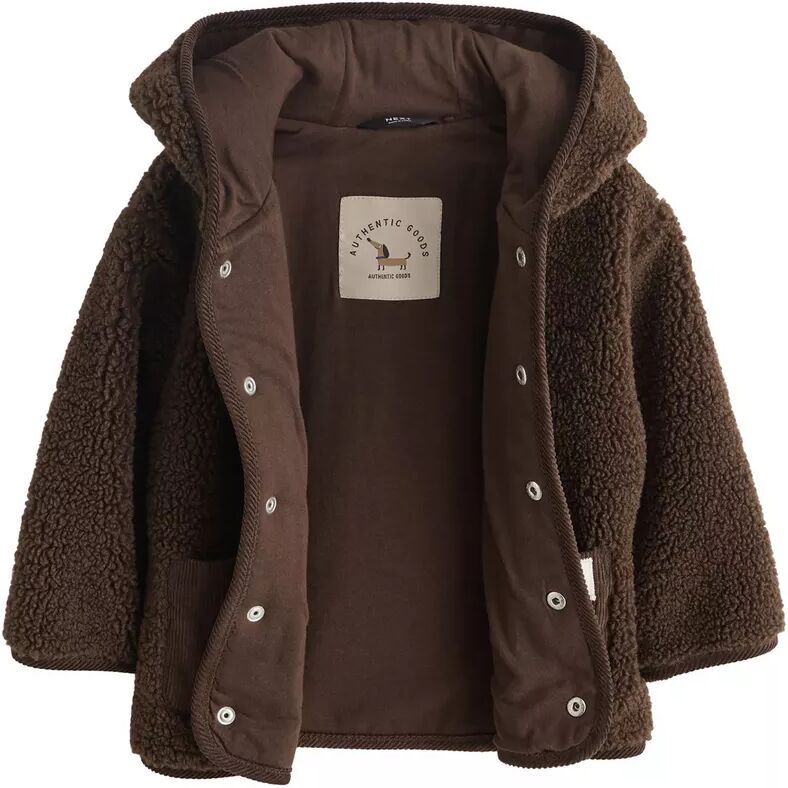 Next - Fleecejacke, 2-3A, Schokolade