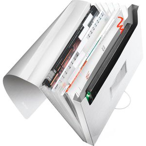 Leitz 3957-00-04 Style A4 Fächermappe arktik weiß