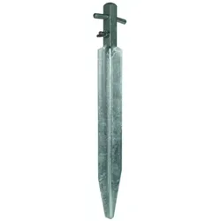 Dehn 634160 Erdungsspieß Profilstahl/tZn L600mm m. Schraube u. Flügelmutter M8 NIRO ES 50X50X3 600 V2A ES50X50X3600V2A