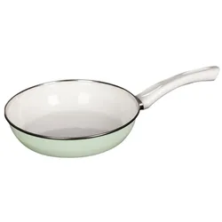 Riess Ceramic Glas Pfanne Ø24cm Green Emaille