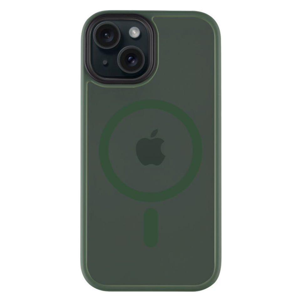 Tactical MagForce Hyperstealth Cover for iPhone 15 Forest Green (Apple iPhone 15) (8596311221316)