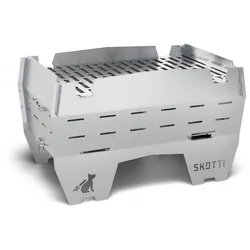 SKOTTI MINI steckbarer Edelstahl Grill