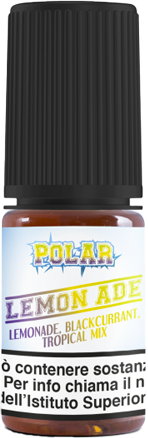 TNT Vape Lemon Ade Polar Liquido Pronto 10ml Limone Ribes Frutta Tropicale Ghiaccio