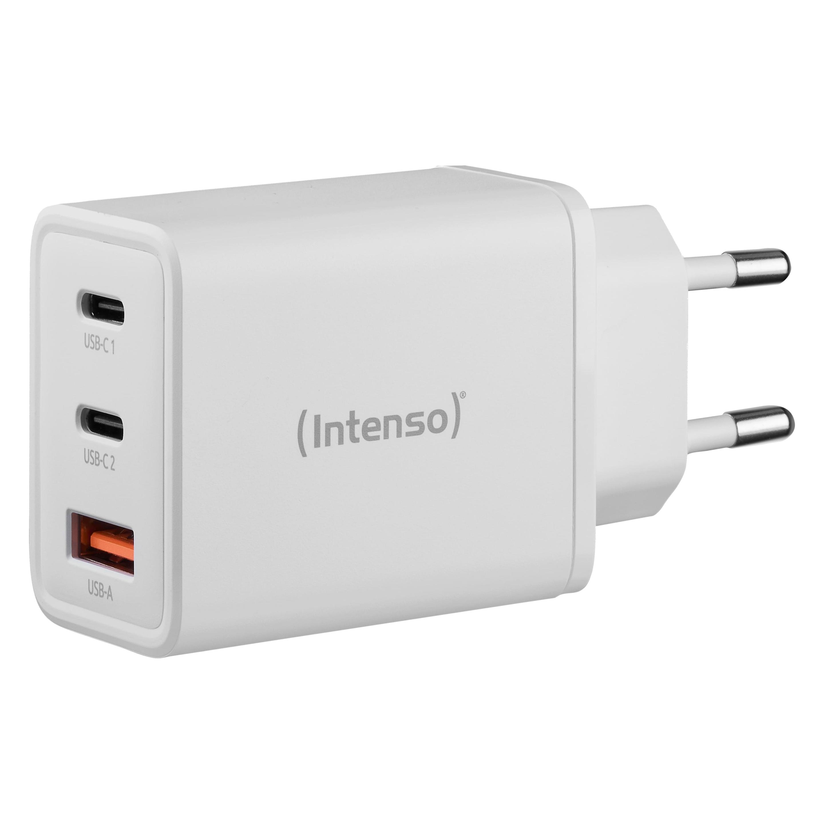 Intenso GAN Adapter (65 W, 3 Ports) (7806512)