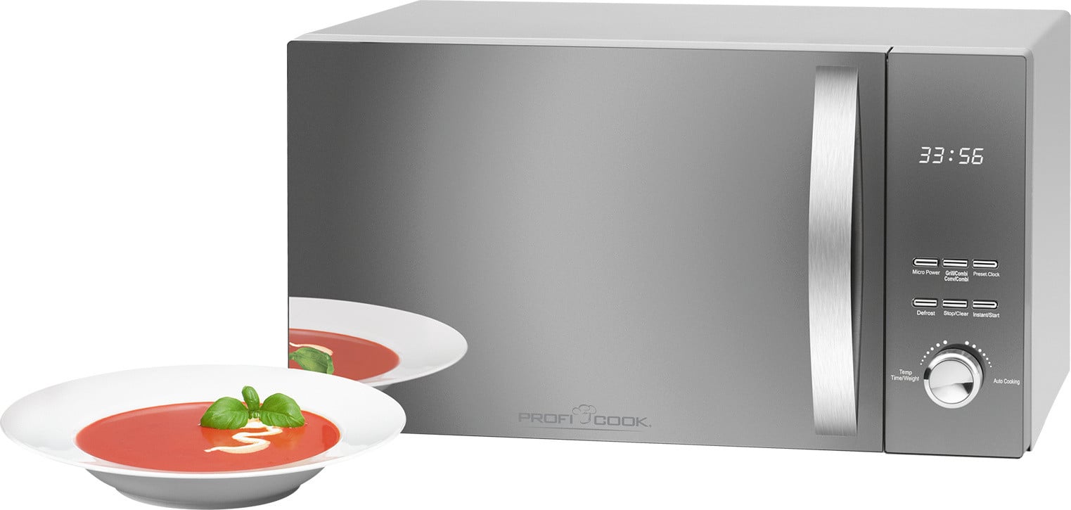 ProfiCook magnetron met grill- en heteluchtfunctie PC-MWG 1176 H met 9 automatische programma's