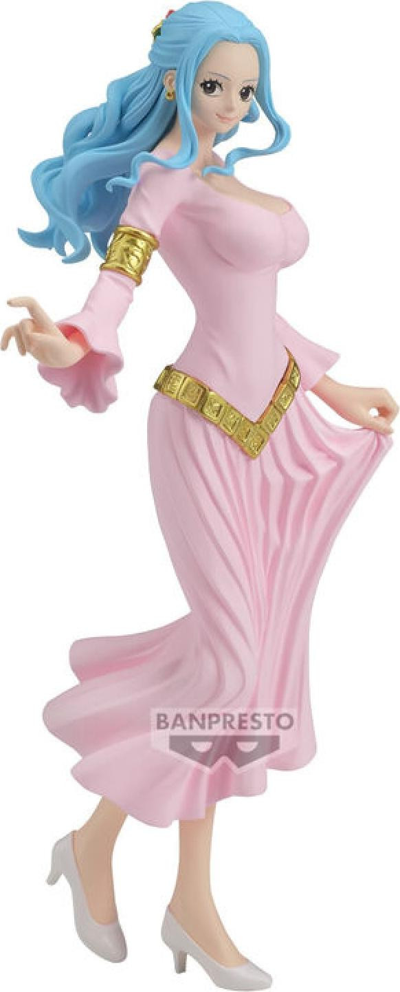 Banpresto One Piece Nefeltari Vivi Glinsterende en Glamoureuze Figuur, 23 cm