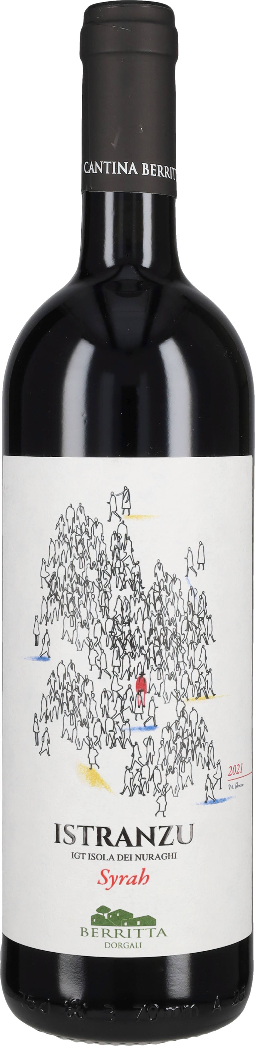 Syrah 'Istranzu' Berritta Dorgali 2021