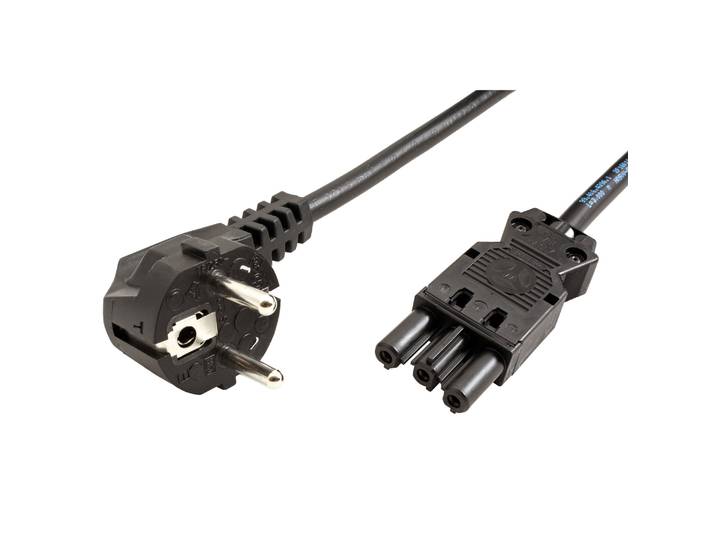 BACHMANN câble d'appareillage\, confectionné\, 3 m\, noir
