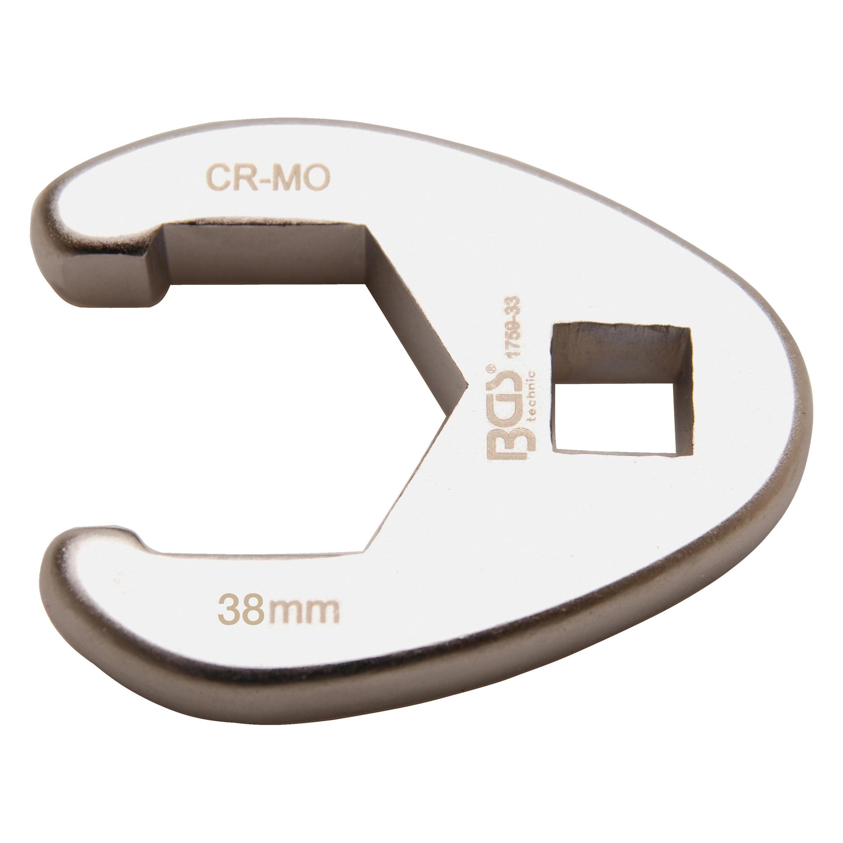 BGS Hahnenfussschlüssel Antrieb Innenvierkant 20 mm (3/4") SW 38 mm (38 mm) (1759-38)