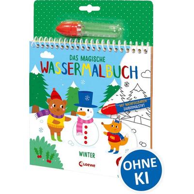 Das magische Wassermalbuch - Winter