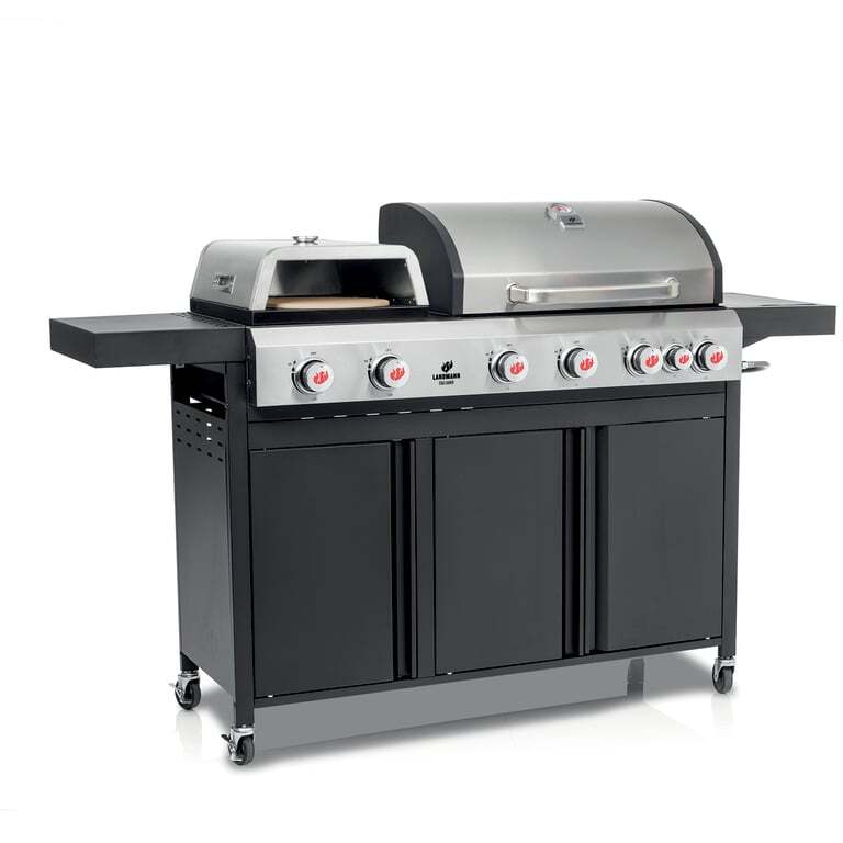 27970 Gasgrill CALIANO 6.1 cooK mit Pizzaaufsatz