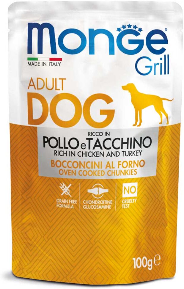 Monge & C. Monge Grill Pollo Tacchino100g
