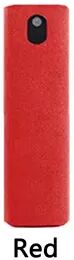 Silver Stone Store Screen Cleaner Spray Bottle, Computer And Cellphone Screen Cleaner, Microfiber Cloth Set, Cleaning Tools And Supplies red no Liquid