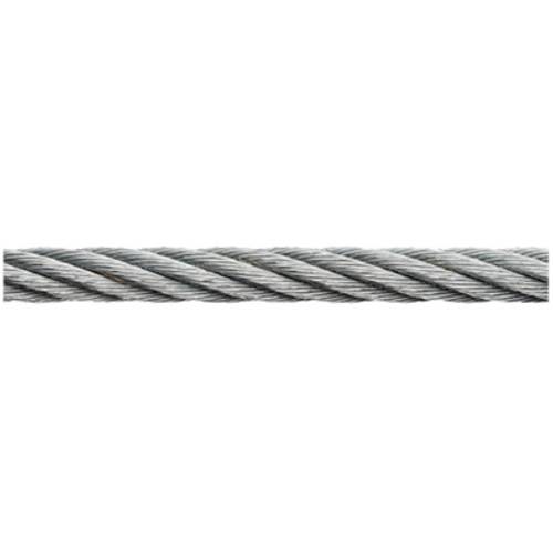 Stahlseil verzinkt (Ø x L) 2mm x 300m dörner + helmer 190052 Grau