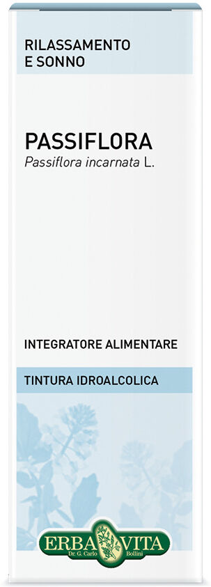 Erba Vita Passiflora Soluzione Idroalcolica 50 ml - Integratore per favorire le difese dell'organismo