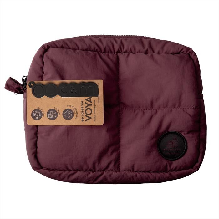 CASEME Borsa Da Viaggio Imbottita Taglia M-marrone