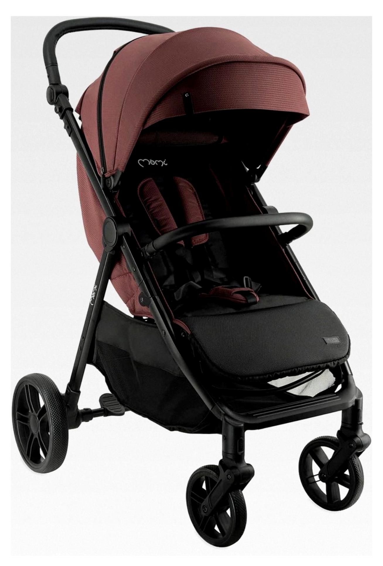 Kinderbuggy CLARA, geeignet für Kinder ab dem 6. Lebensmonat bis 22 kg, mit 5-Punkt-Sicherheitsgurt, Fußsack, Getränkehalter, Einkaufskorb, Wickeltasche sowie Insekten- und Regenschutz