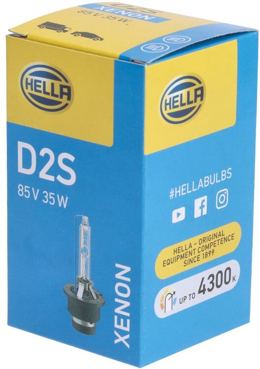Glühlampe Xenon HELLA D2S Standard 85 35W, 1 Stück
