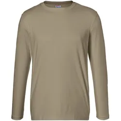 KÜBLER SHIRTS Longsleeve sandbraun S - 5025 6240-25-S - sandbraun