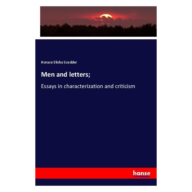 Hansebooks Men and letters (Englisch, Softcover, Horace Elisha Scudder) (57153172)