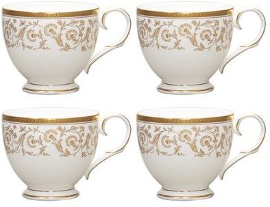 Noritake Summit Gold Set of 4 Teacups, 7 oz.