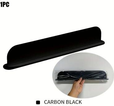 Uplifted Finds Silicone Sink Splash Guard Water Barrier With Suction Base black