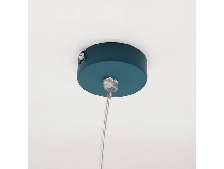 Joe - lampe à suspension en métal bleu e27