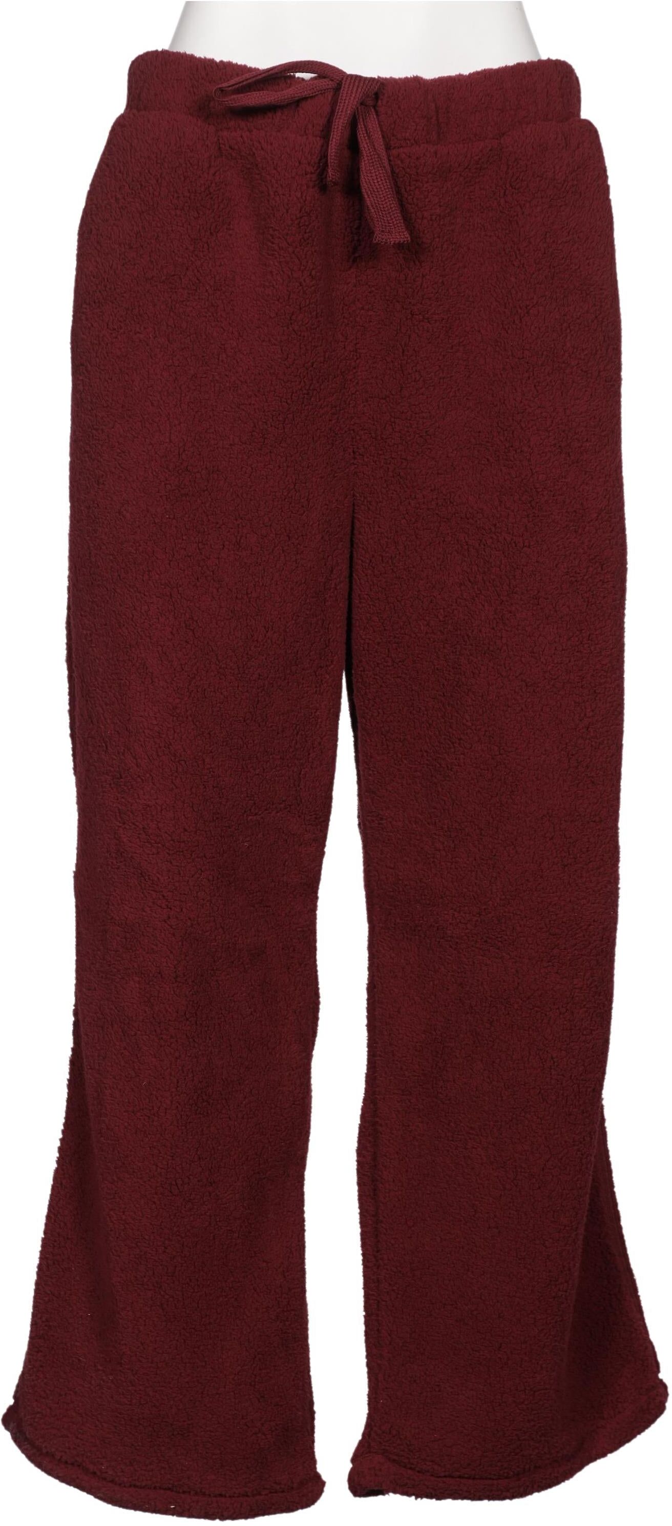 asos Damen Stoffhose, Bordeaux, Gr. L, Synthetik - Second Hand