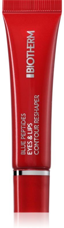 Biotherm Blue Peptides Eyes Lips Contour Reshaper Pflege für den Augen - und Mundbereich 15 ml