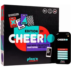 Playnconnect Cheerio Partyspiel Adult (3 - 12 Spieler)